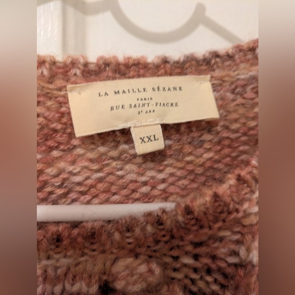 🤎Sezane Mohair Wool Knit Short Sleeve
Sweater Giulia XXL🤎 - Picture 7 of 8